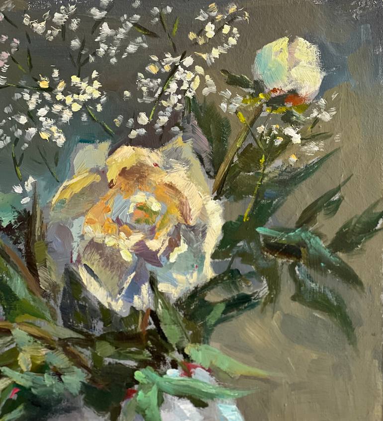 Original Expressionism Nature Painting by Nithya Swaminathan
