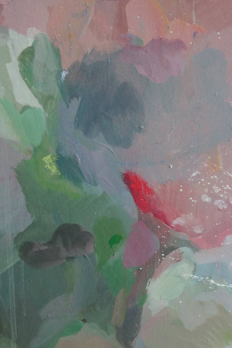 Original Abstract Expressionism Abstract Mixed Media by Olena Katarina