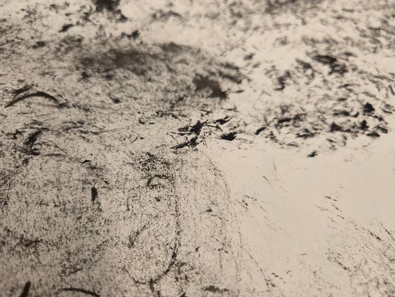 Original Black & White Landscape Painting by Shintaro Zobe