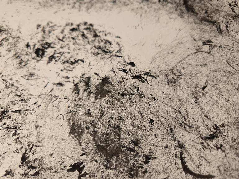 Original Black & White Landscape Painting by Shintaro Zobe