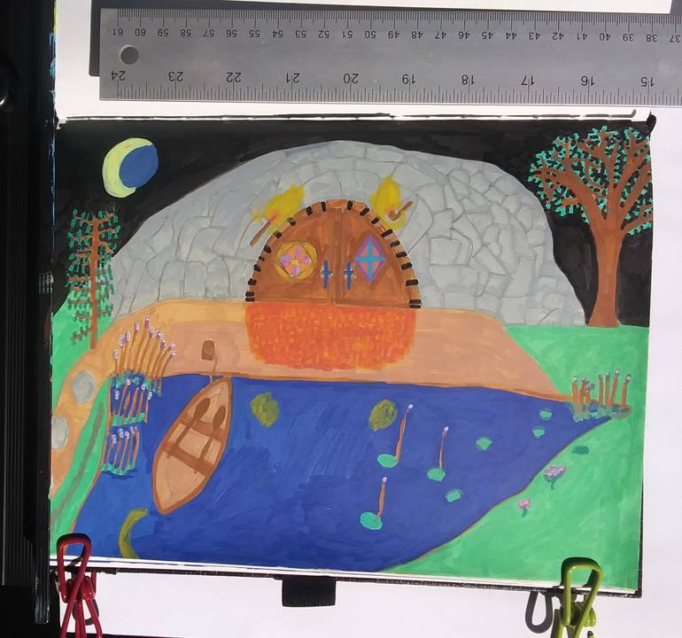 Original Conceptual Religion Mixed Media by Donald Joski