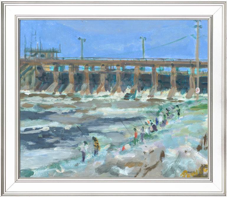 Original Impressionism Water Painting by Victoria J Powell