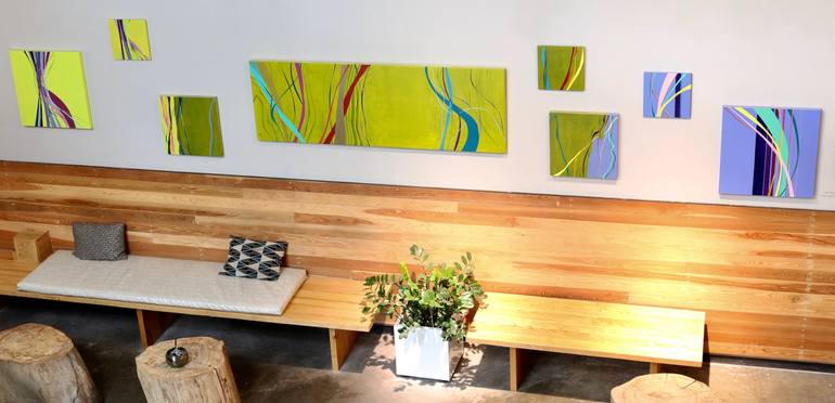 Original Abstract Nature Painting by Alicia Philley