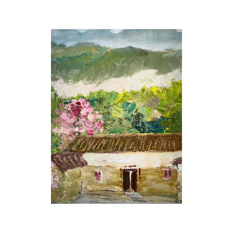 Original Impressionism Landscape Painting by Alex Pai