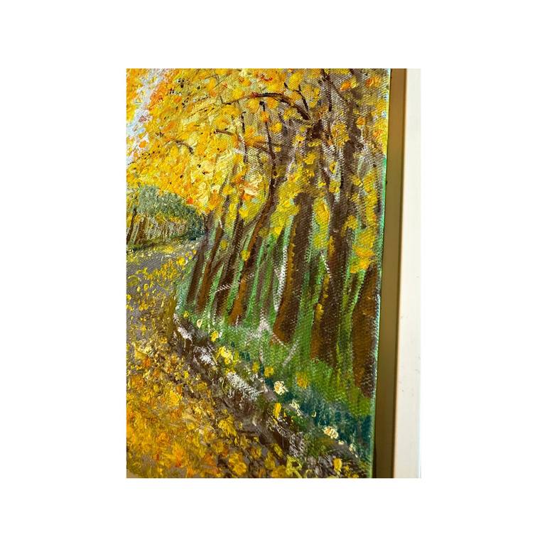 Original Impressionism Landscape Painting by Alex Pai