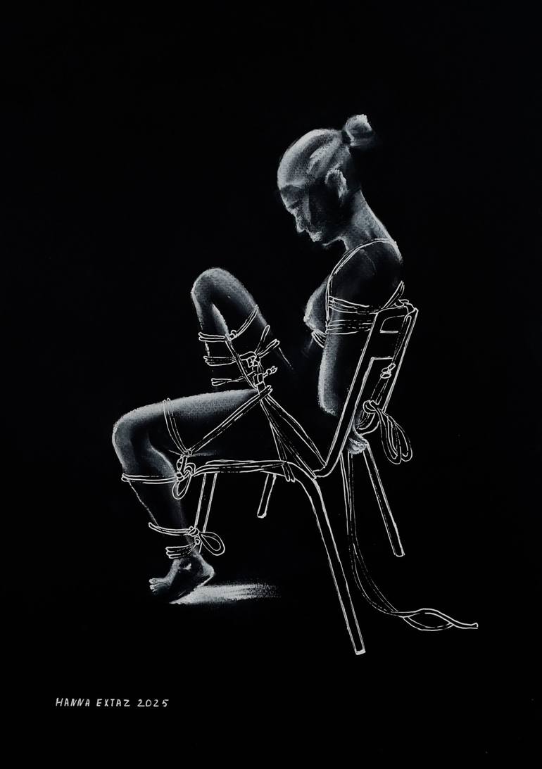 Print of Figurative Erotic Drawings by Hanna Extaz