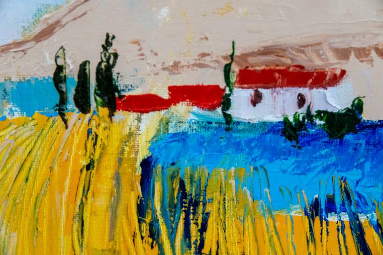 Original Contemporary Landscape Painting by Patrick Bauquel