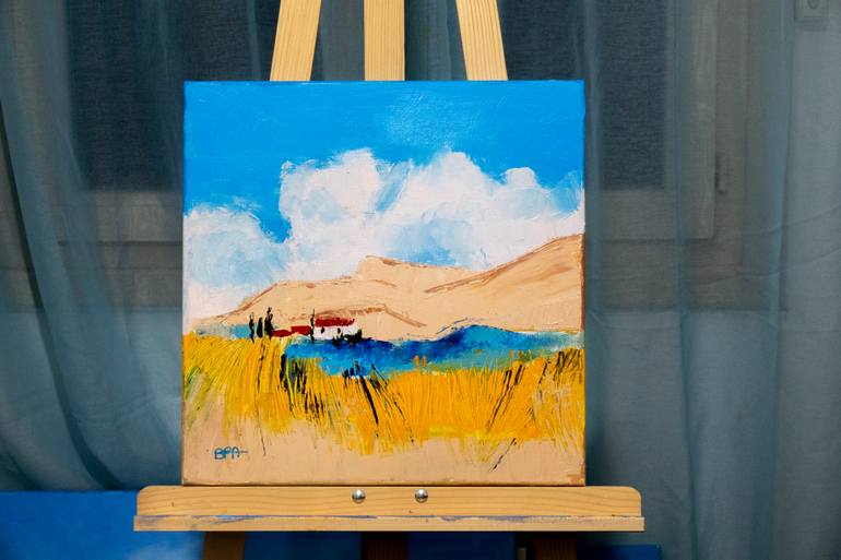 Original Contemporary Landscape Painting by Patrick Bauquel