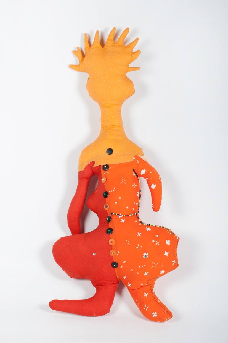 Original Expressionism People Sculpture by Laura Merage