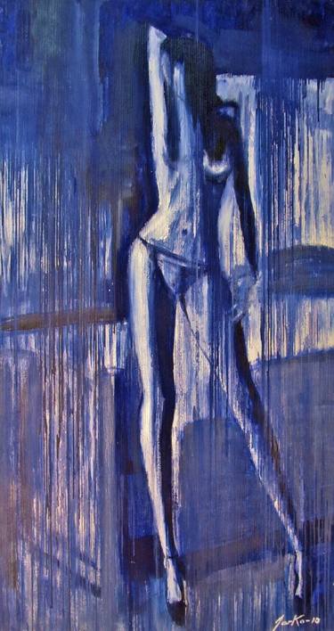 Print of Expressionism Nude Paintings by Jarmo Korhonen