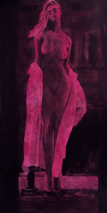 Print of Fine Art Nude Paintings by Jarmo Korhonen