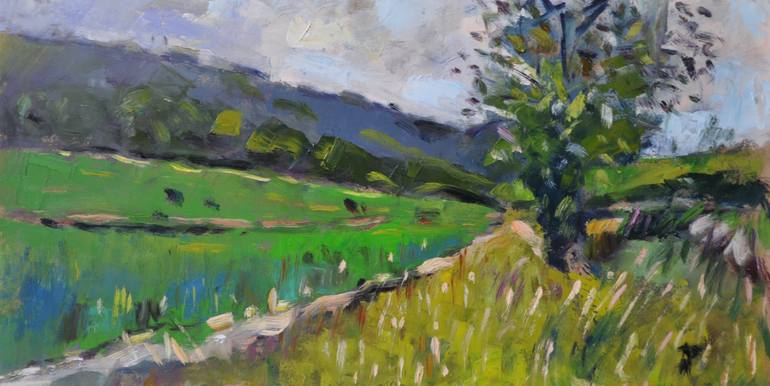 Original Impressionism Landscape Painting by Andre Pallat