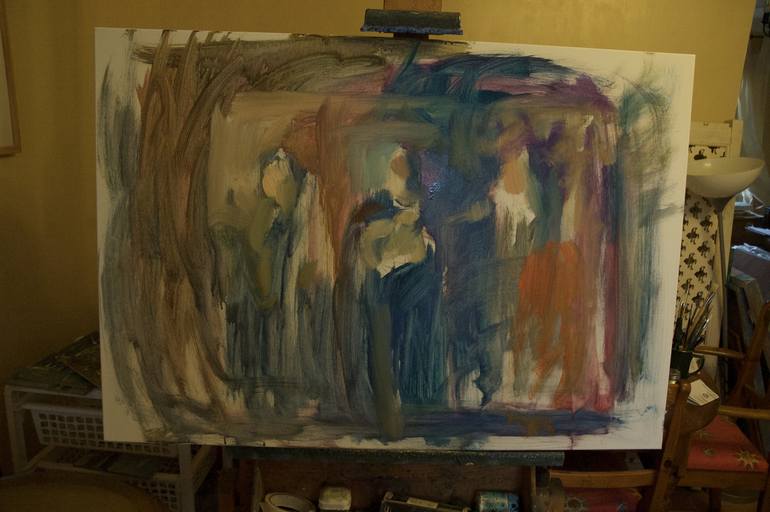 Original Figurative Performing Arts Painting by Andre Pallat