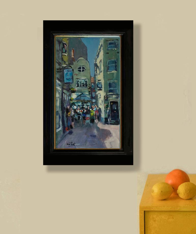 Original Impressionism Cities Painting by Andre Pallat