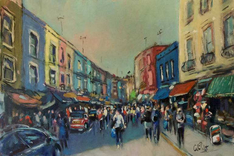 Portobello Road Painting by Andre Pallat Saatchi Art