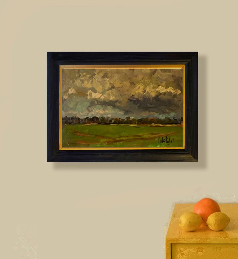 Original Impressionism Landscape Painting by Andre Pallat