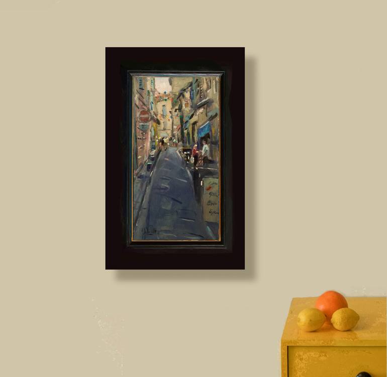 Original Impressionism Cities Painting by Andre Pallat