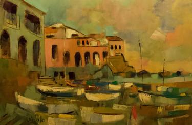 Original Impressionism Landscape Paintings by Andre Pallat
