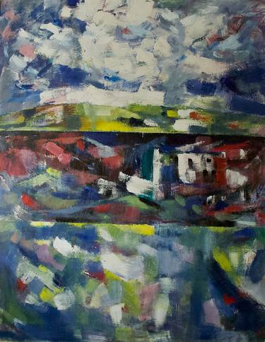 Print of Abstract Places Paintings by Andre Pallat
