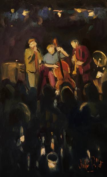 Print of Performing Arts Paintings by Andre Pallat