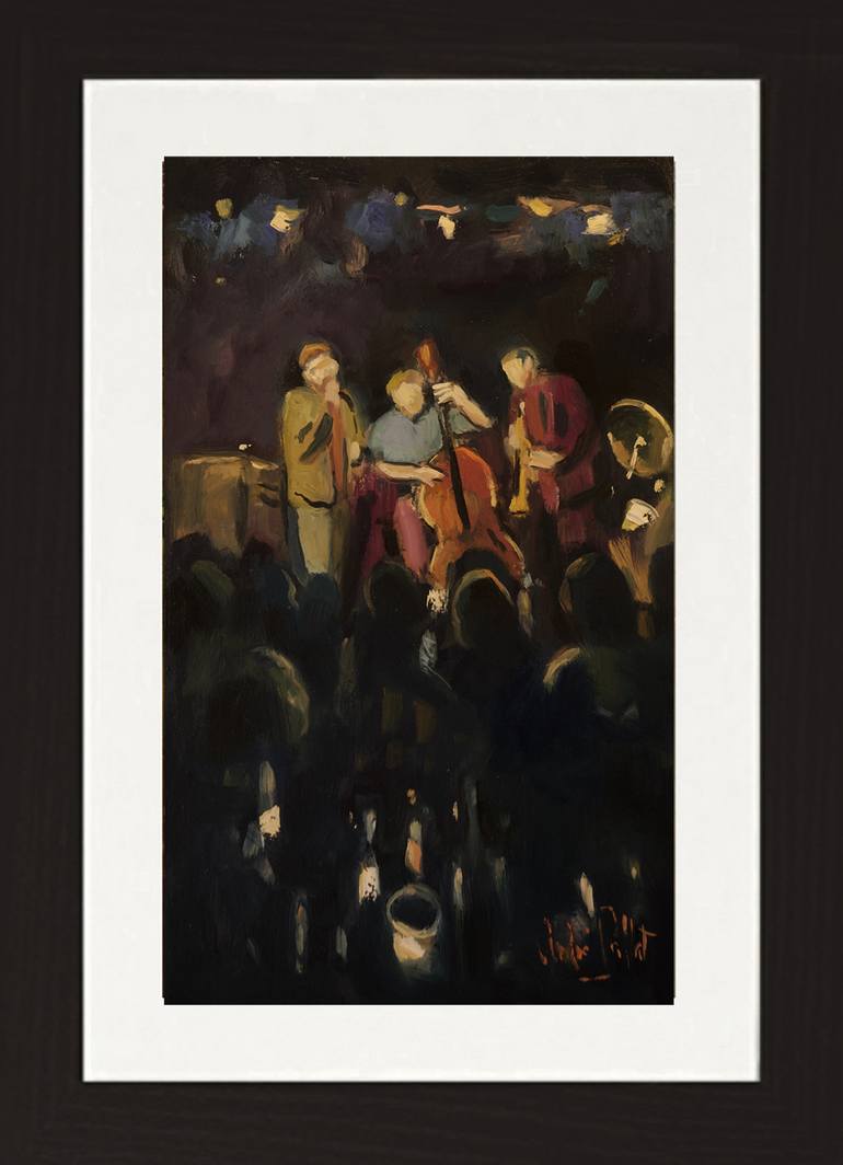 Original Performing Arts Painting by Andre Pallat