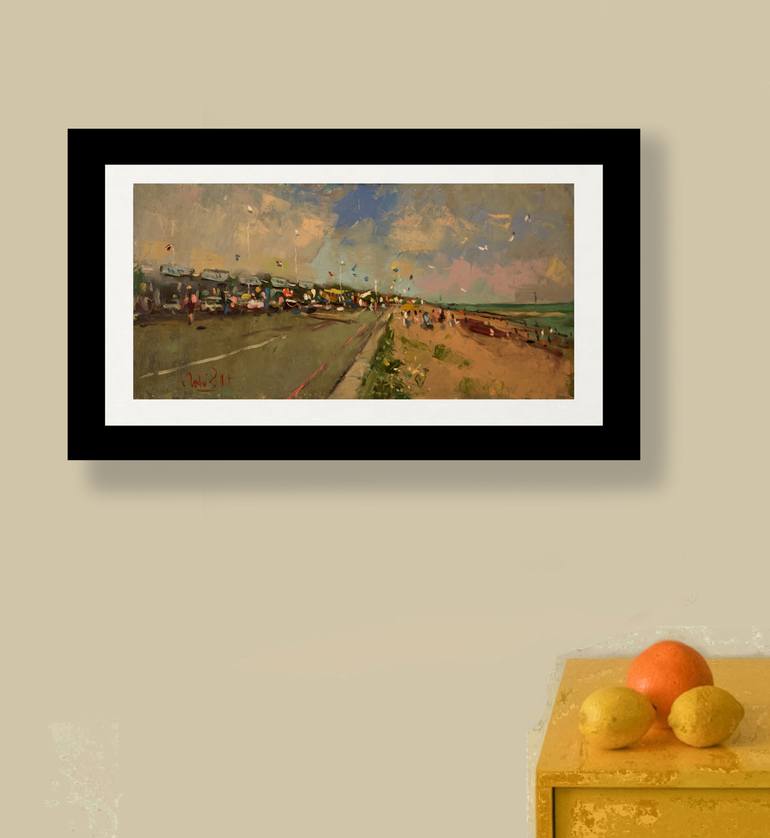 Original Impressionism Landscape Painting by Andre Pallat
