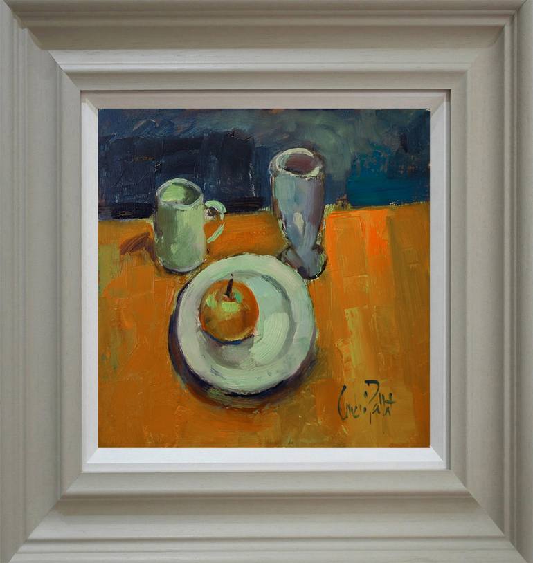 Original Impressionism Still Life Painting by Andre Pallat