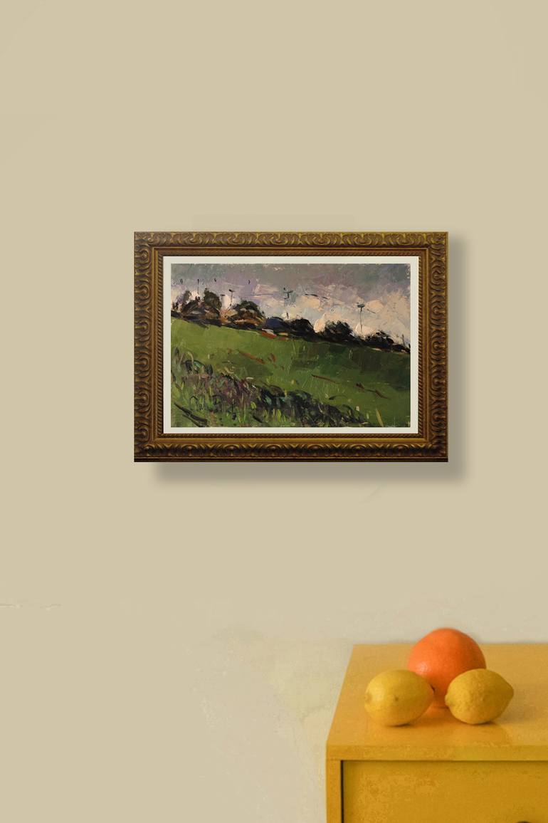 Original Impressionism Landscape Painting by Andre Pallat