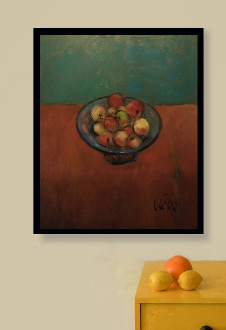 Original Impressionism Still Life Painting by Andre Pallat