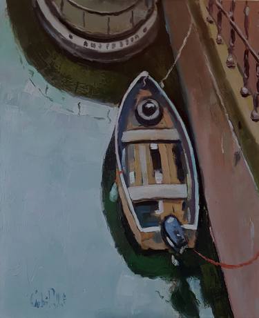 Original Boat Paintings by Andre Pallat