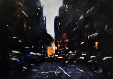 Original Cities Paintings by Andre Pallat