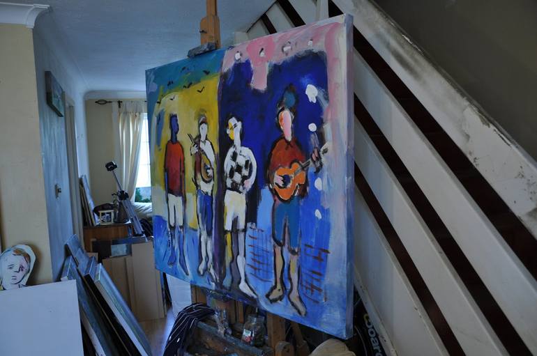 Original Music Painting by Andre Pallat