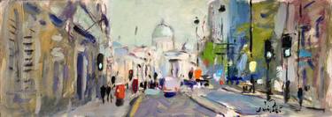 Original Impressionism Cities Paintings by Andre Pallat