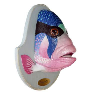 Original Pop Art Animal Sculpture by Artem Jefimov