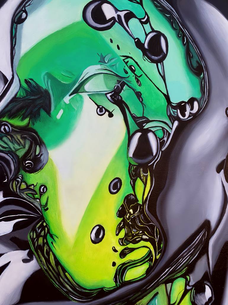 Original Contemporary Light Painting by Anastasiya Pototskaya