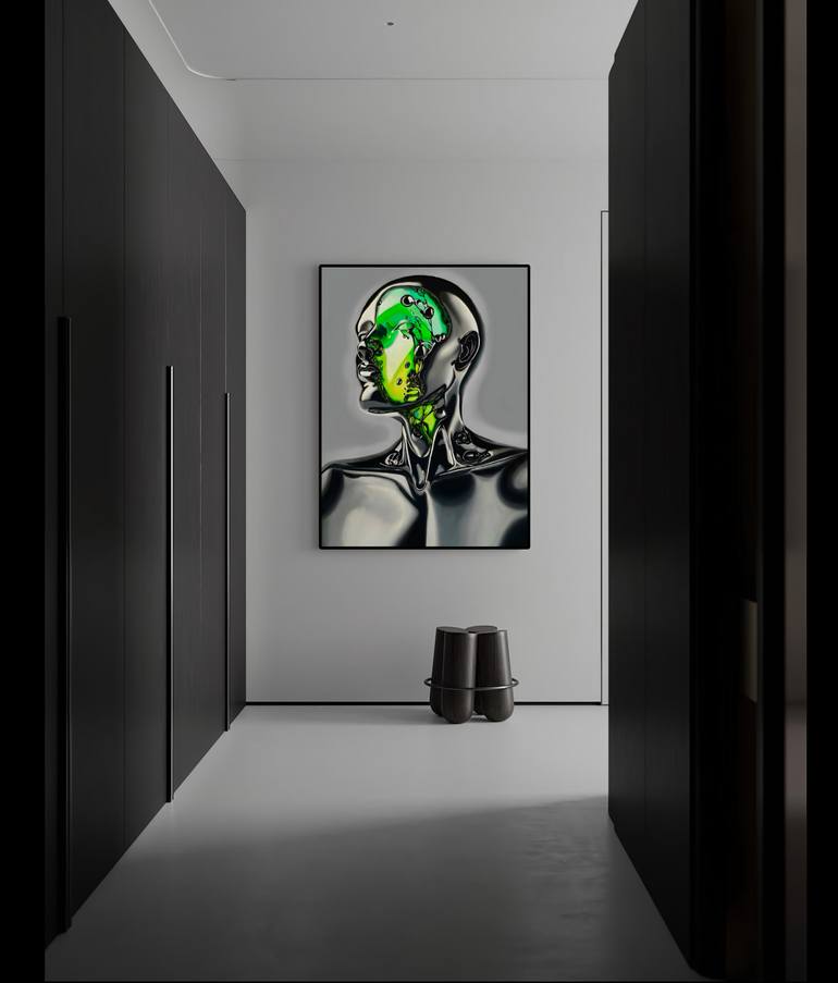 Original Contemporary Light Painting by Anastasiya Pototskaya