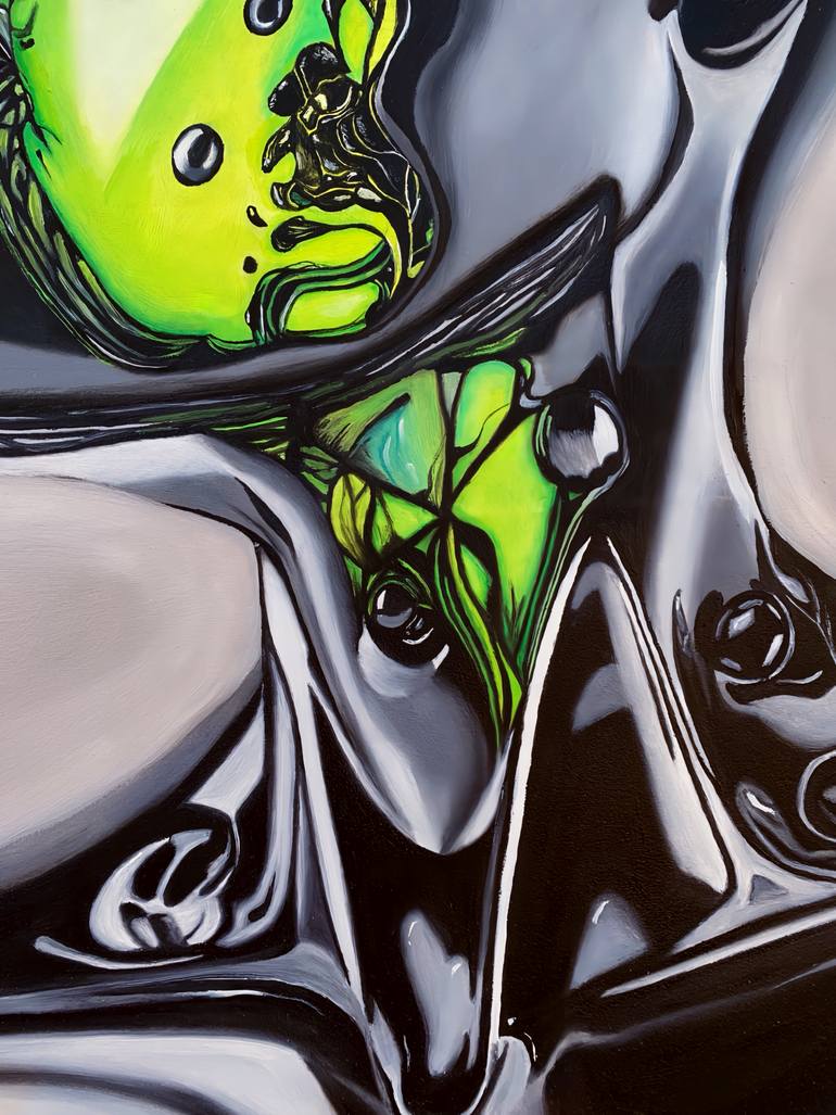 Original Contemporary Light Painting by Anastasiya Pototskaya