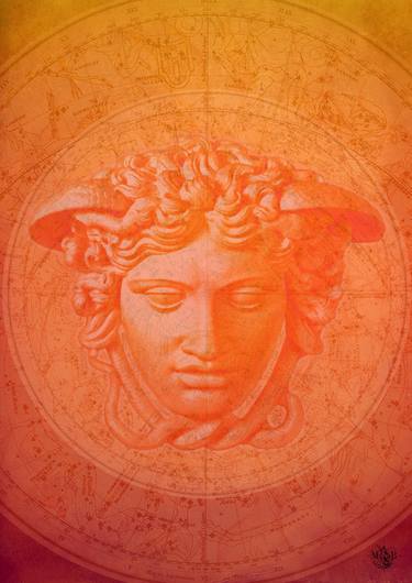 Original Art Deco Classical Mythology Digital by Miguel Barros