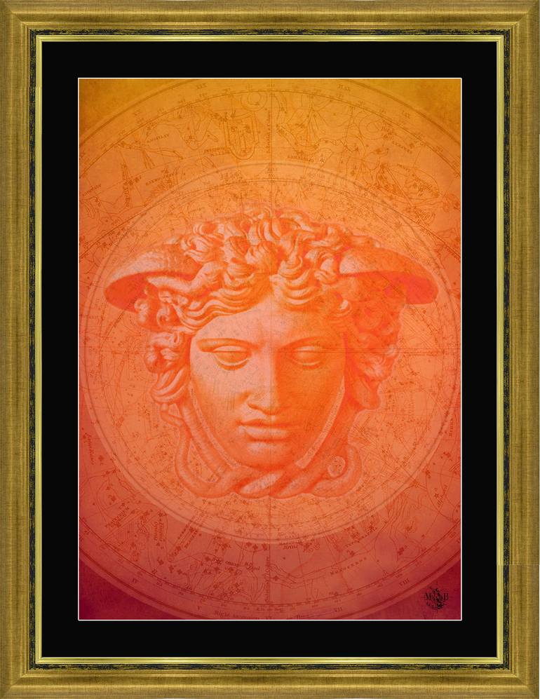 Original Art Deco Classical Mythology Digital by Miguel Barros