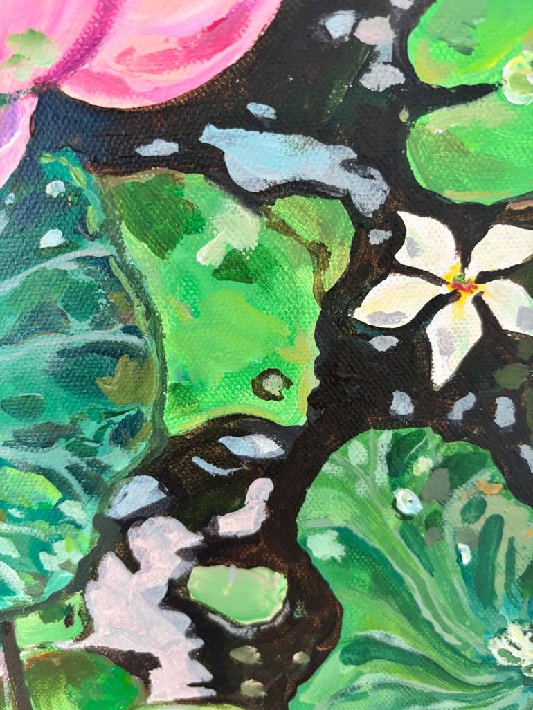 Original Contemporary Botanic Painting by Tatiana Shakh