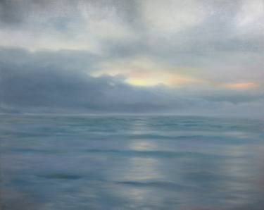 Print of Realism Seascape Paintings by Anna Rosenback