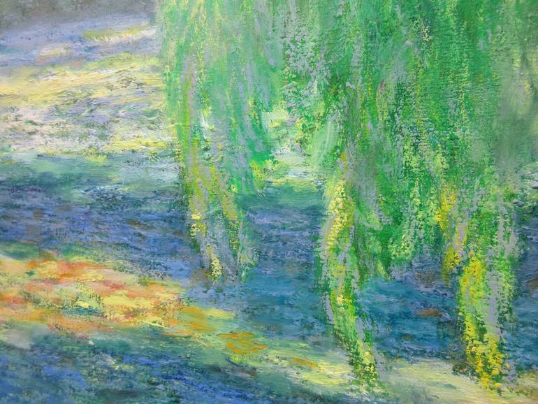 Original Expressionism Landscape Painting by Anna Rosenback