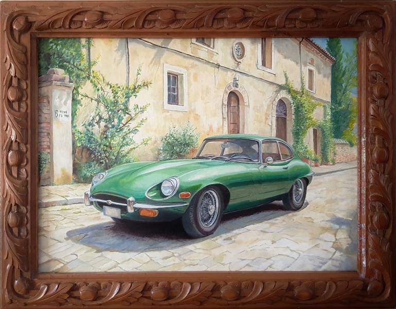 Original Impressionism Car Painting by James Bagatel