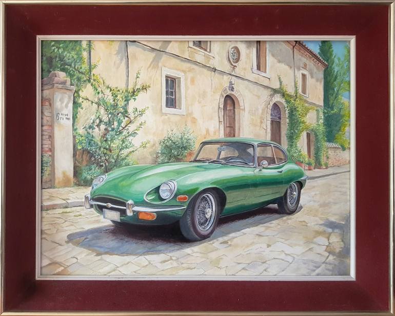 Original Impressionism Car Painting by James Bagatel