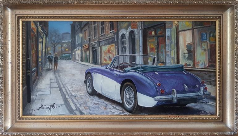 Original Impressionism Car Painting by James Bagatel