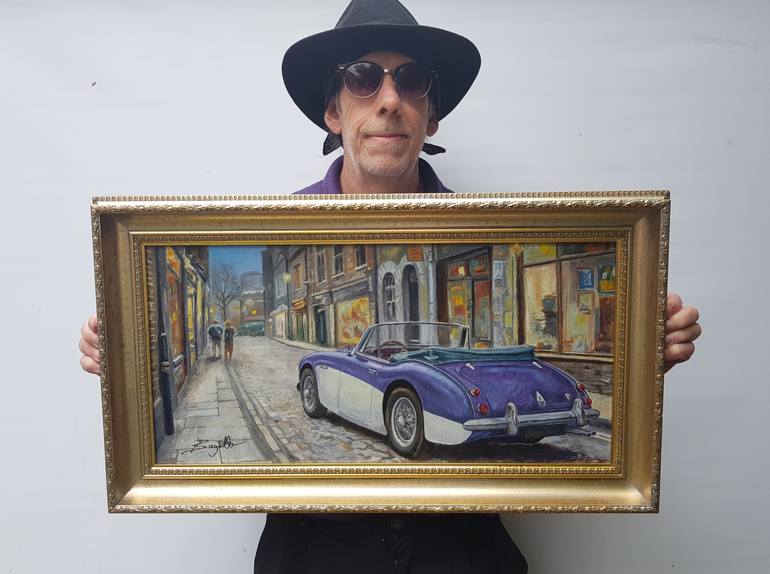 Original Impressionism Car Painting by James Bagatel