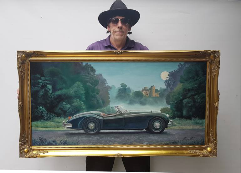 Original Impressionism Car Painting by James Bagatel