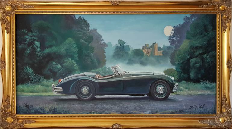 Original Impressionism Car Painting by James Bagatel