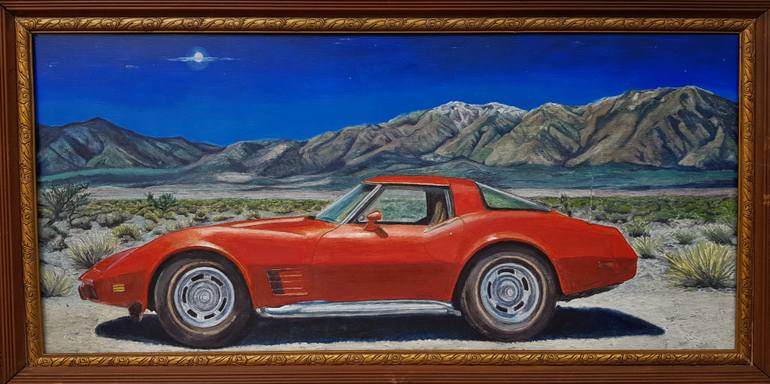 Original Impressionism Car Painting by James Bagatel