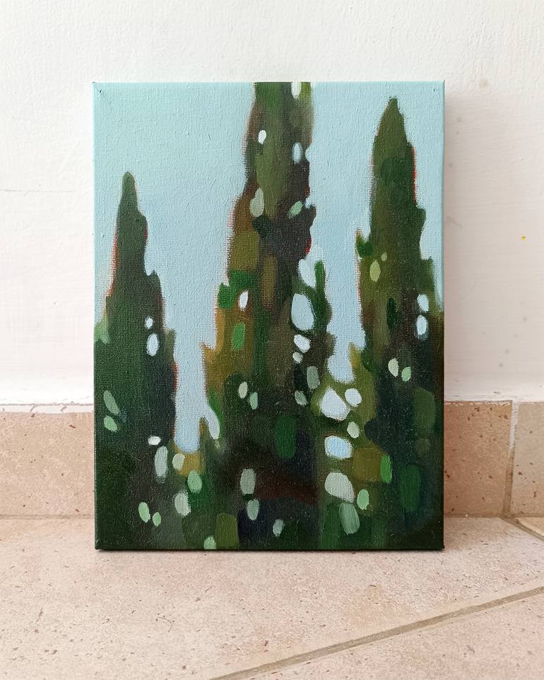 Original Impressionism Nature Painting by Margarita Levina